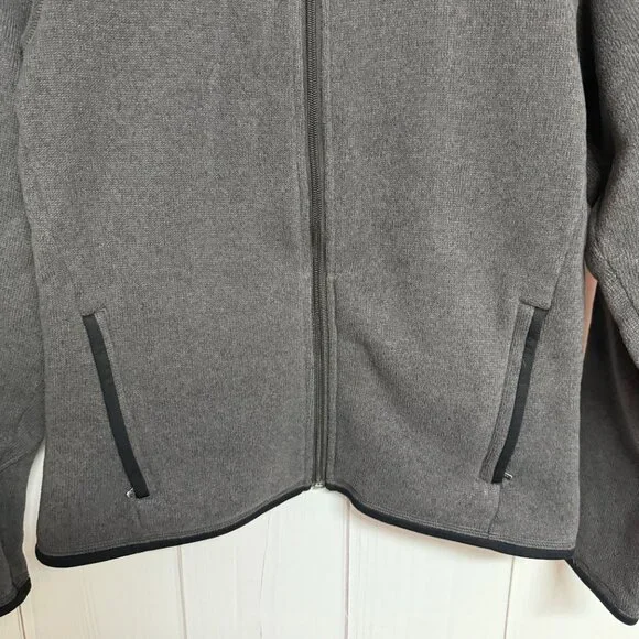 Patagonia Women’s Better Sweater Full Zip Hoody Medium Gray EUC